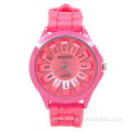 New Boys Girls Silicone Jelly Quartz Wrist Watch